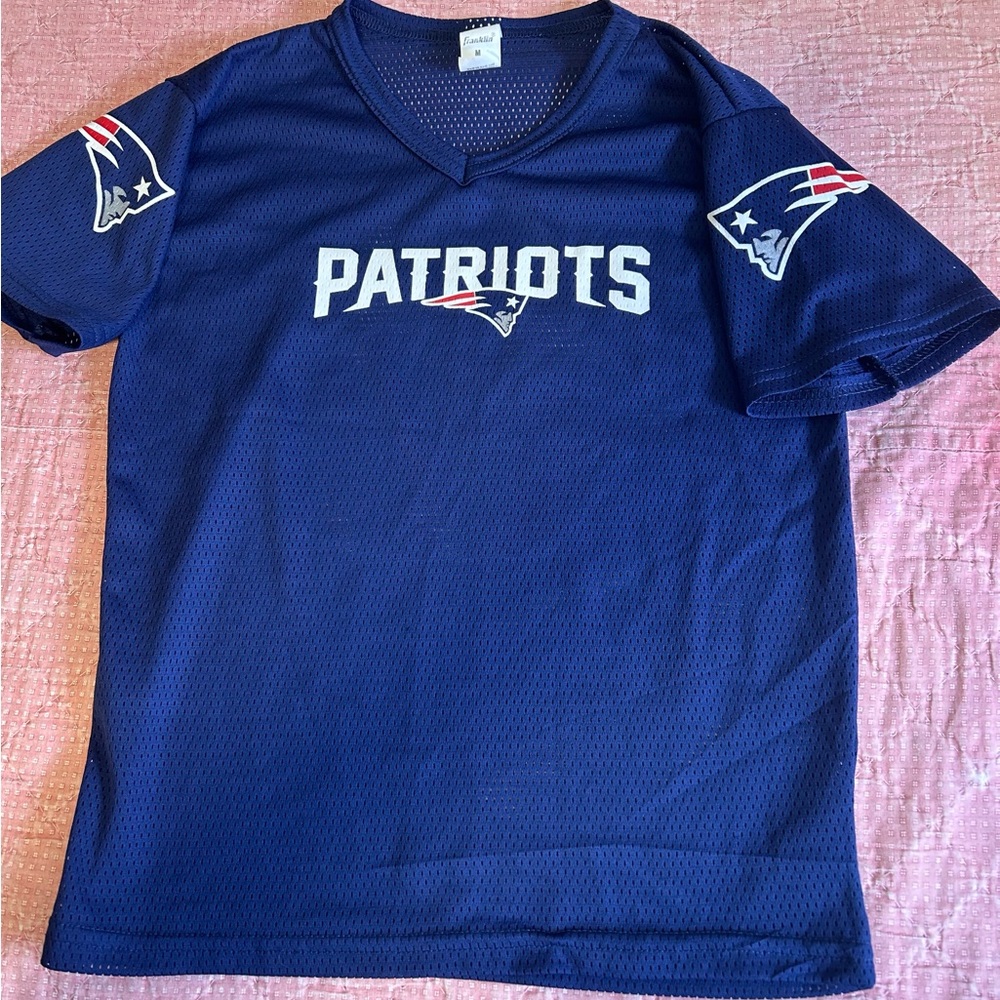 New England Patriots Youth NFL Franklin Jersey